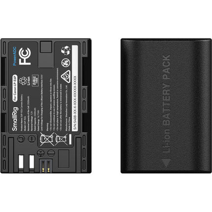 SmallRig E6P-BR24 Kit para cámaras con 2 baterías y cargador USB dual
