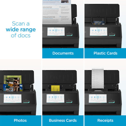 Ricoh ScanSnap iX2500 Escáner con 600 dpi 45 ppm y ADF 100 hojas