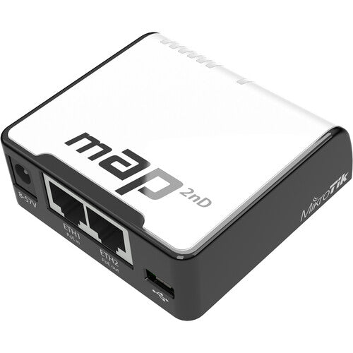 MikroTik mAP Punto de Acceso Wi-Fi 2.4 GHz 300 Mb/s PoE