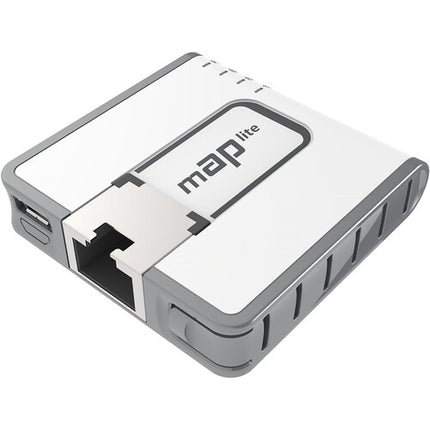 MikroTik mAP lite Punto de Acceso Wi-Fi 2.4 GHz 300 Mb/s PoE