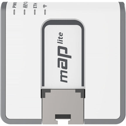 MikroTik mAP lite Punto de Acceso Wi-Fi 2.4 GHz 300 Mb/s PoE