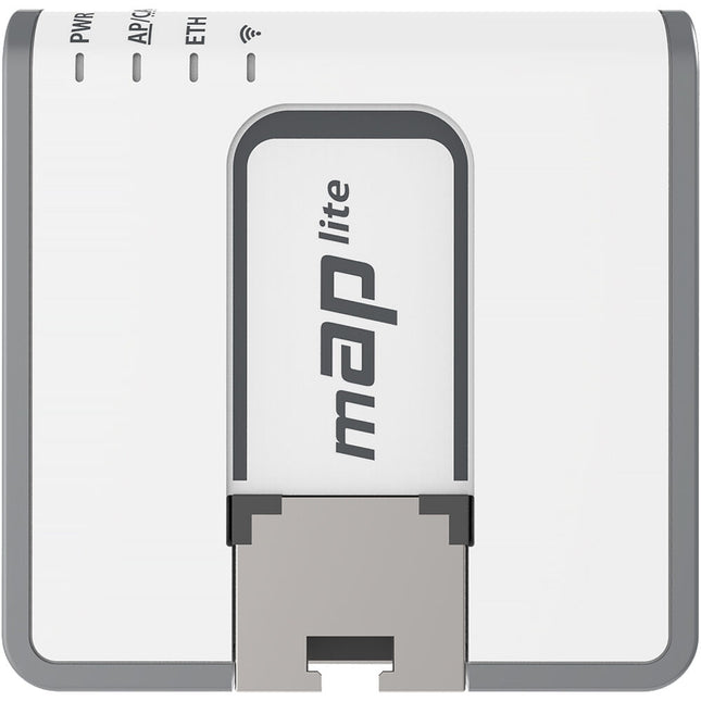 MikroTik mAP lite Punto de Acceso Wi-Fi 2.4 GHz 300 Mb/s PoE