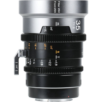 Sirui IronStar 35mm T1.9 Lente Anamórfica 1.5x Montura ARRI PL Canon EF