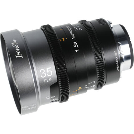 Sirui IronStar 35mm T1.9 Lente Anamórfica 1.5x Montura ARRI PL Canon EF