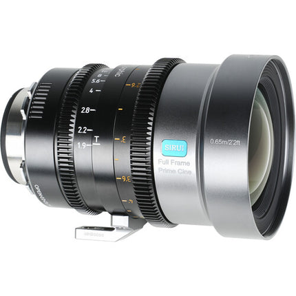 Sirui IronStar 45mm T1.9 lente anamórfica 1.5x Full-Frame 0.8 MOD con montura ARRI PL Canon EF Azul