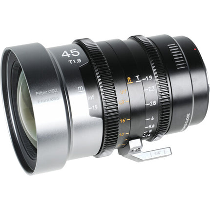 Sirui IronStar 45mm T1.9 Lente Anamórfico 1.5x Full Frame con Montura ARRI PL Canon EF y Flares Neutrales