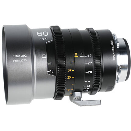Sirui IronStar Serie 60mm T1.9 Lente Anamórfico 1.5x Montura EF PL
