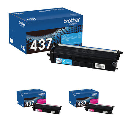 Cartucho de tóner Brother TN437 3 colores rendimiento 8000 páginas para impresora MFC-L8905CDW