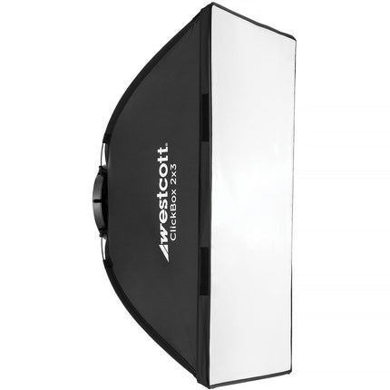 Westcott ClickBox Softbox para iluminación suave 2x3 pies Bowens S Mount