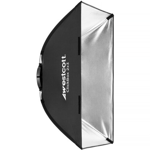 Westcott ClickBox Softbox para iluminación suave 2x3 pies Bowens S Mount