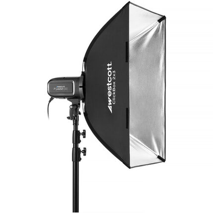 Westcott ClickBox Softbox para iluminación suave 2x3 pies Bowens S Mount