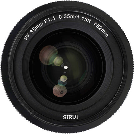 Sirui Aurora 35mm f1.4 Lente Gran Angular Full-Frame con Parasol y Estuche