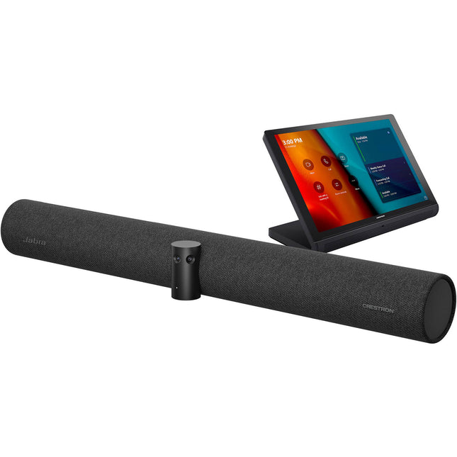 Crestron Flex Sistema de Conferencia para Salas Pequeñas Videobar UHD 4K Pantalla Táctil 10.1"