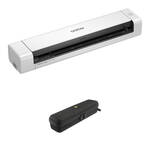 Brother DS740D Escáner De Documentos Móvil Dúplex 16ppm Estuche Resistente