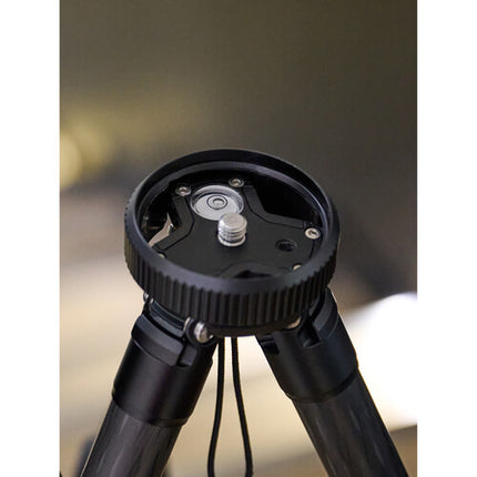 Heipi W28S-S trípode de fibra de carbono 3-en-1 60 pulg capacidad 44 lb con cabeza de bola KF50-S V2