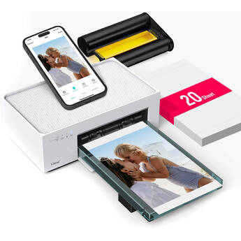 Liene Amber M100 Impresora Fotográfica Portátil 300dpi 4x6 59 Seg WiFi