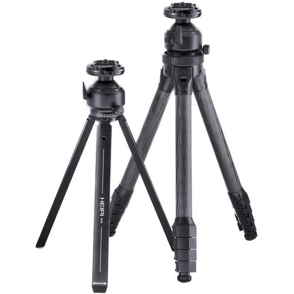 Heipi KF50-S Cabeza esférica con sistema de bloqueo y nivel de burbuja