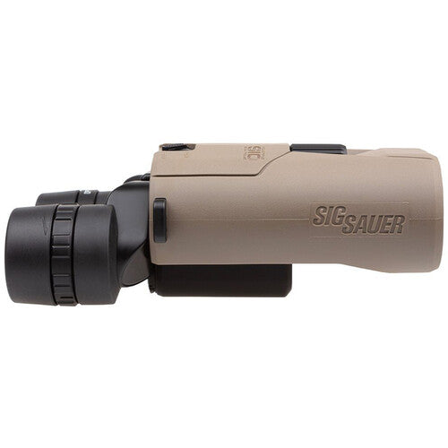 SIG SAUER 20x42 Zulu6 HDX Prismáticos Estabilizados 3.3° FOV IPX7 Resistente con Estuche y Correa