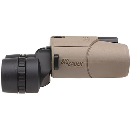 SIG SAUER 10x30 Zulu6 HDX Prismáticos Estabilizados 5.2° Campo de Visión Resistente al Agua IPX7 Con Funda y Correa