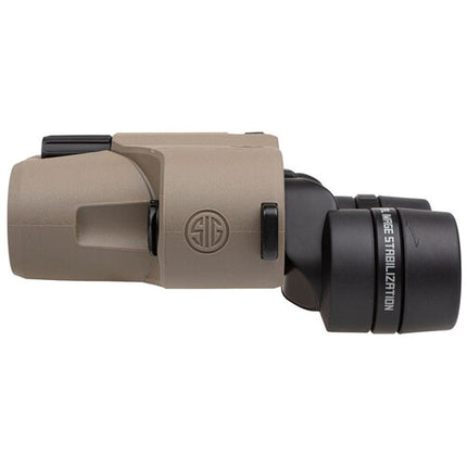 SIG SAUER 10x30 Zulu6 HDX Prismáticos Estabilizados 5.2° Campo de Visión Resistente al Agua IPX7 Con Funda y Correa