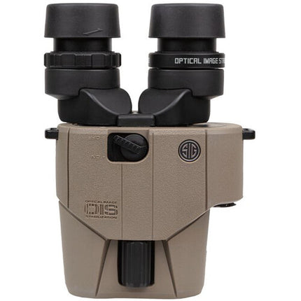 SIG SAUER 10x30 Zulu6 HDX Prismáticos Estabilizados 5.2° Campo de Visión Resistente al Agua IPX7 Con Funda y Correa