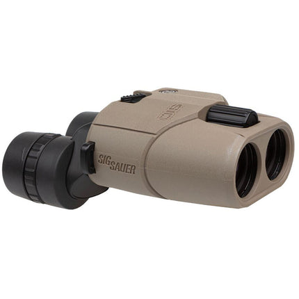 SIG SAUER 10x30 Zulu6 HDX Prismáticos Estabilizados 5.2° Campo de Visión Resistente al Agua IPX7 Con Funda y Correa