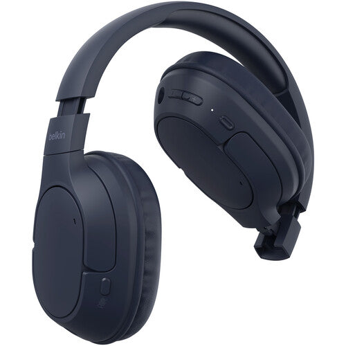 Belkin SoundForm Surround Auriculares Inalámbricos Over-Ear Azul 60 Horas Bluetooth 5.4