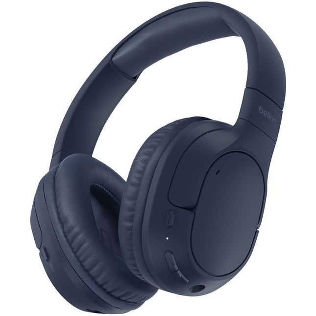 Belkin SoundForm Surround Auriculares Inalámbricos Over-Ear Azul 60 Horas Bluetooth 5.4
