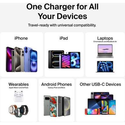 Belkin BoostCharge Cargador de Pared USB-C 45W con Puerto USB-C y Power Delivery 3.1