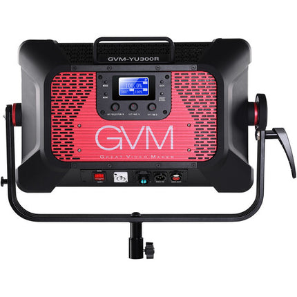 GVM YU300R Panel LED RGB de Estudio Luz Suave 31600 Lux y 2700-7500K