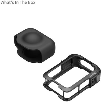 SmallRig Jaula para Cámara DJI Osmo 360 Ultraligera 1.7 oz con Protector de Silicona