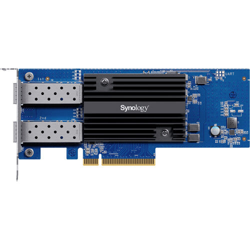 Synology E10G30-F2 Adaptador de Red 10GbE SFP+ Doble Puerto PCIe 3.0 x8