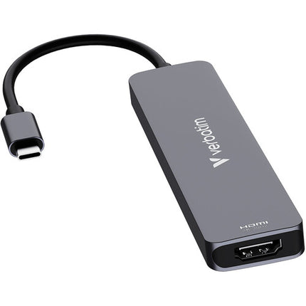Verbatim Essentials Hub USB-C 3.2 Gen 1 7 Puertos HDMI 4K y 100W PD