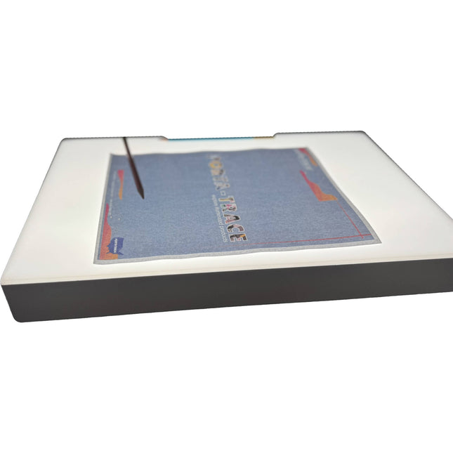 Porta-Trace Gagne Caja de Luz LED Blanca Plástico ABS 18x24 con Dimmer Ajustable