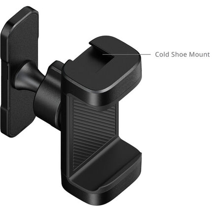 SmallRig Soporte para Smartphone con Pinza Ajustable 2.2-4.1 pulgadas y Cabeza 360°
