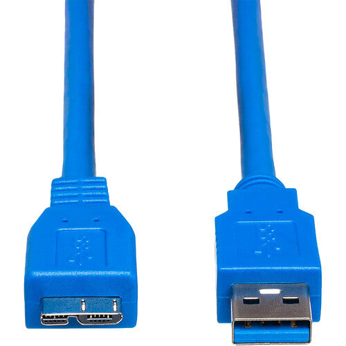 Hosa Technology Cable USB 3.1 Gen 1 Tipo A a Micro B 6 pies 5 Gb/s tasa de transferencia enchufes niquelados