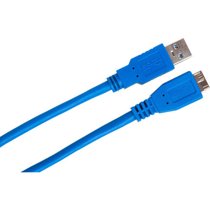 Hosa Technology Cable USB 3.1 Gen 1 Tipo A a Micro B 6 pies 5 Gb/s tasa de transferencia enchufes niquelados