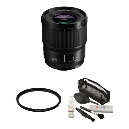 Panasonic LUMIX S 50mm f1.8 Objetivo Full Frame Kit Filtro UV 67mm