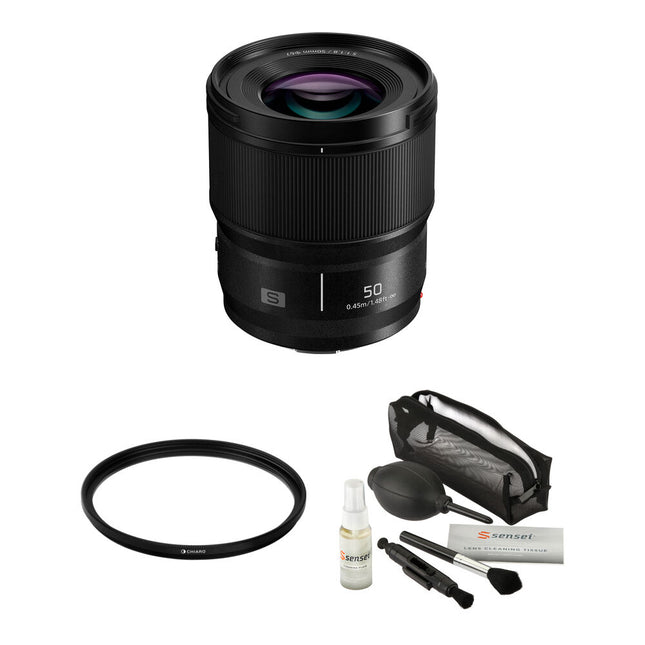 Panasonic LUMIX S 50mm f1.8 Objetivo Full Frame Kit Filtro UV 67mm