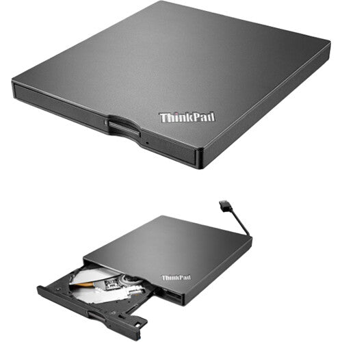 Lenovo Ultra-Slim Quemador DVD USB Compatible Windows con Cable USB-A