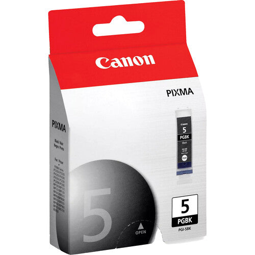 Cartucho de tinta negra Canon PGI-5BK para impresoras PIXMA iP3300 iP5200