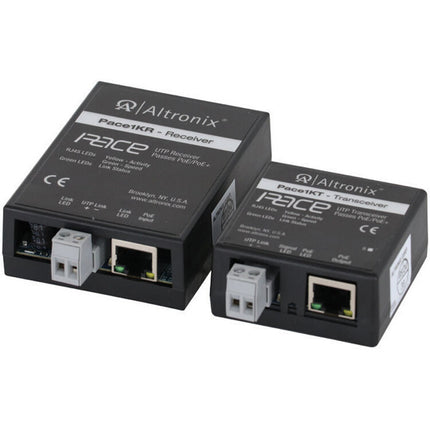 ALTRONIX Pace1KRT Adaptador Ethernet de Largo Alcance 3280 pies 1080p PoE