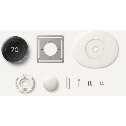 Google Nest 4ª Gen Termostato Inteligente 24V con Sensor 2ª Gen