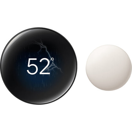 Google Nest 4ª Gen Termostato Inteligente 24V con Sensor 2ª Gen
