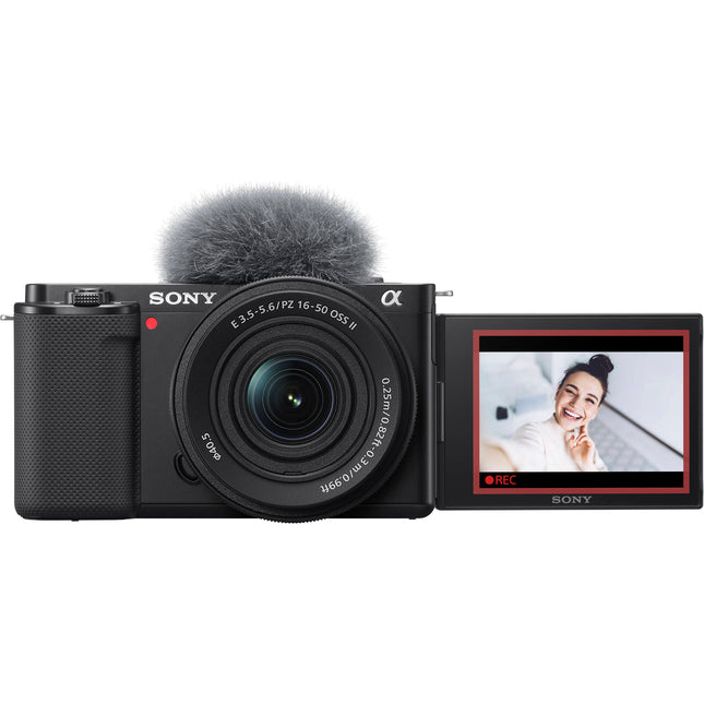 Sony ZV-E10 Cámara sin Espejo 24.2MP 4K 30p con Lente 16-50mm f3.5-5.6 II