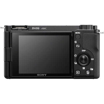 Sony ZV-E10 Cámara Sin Espejo 24.2MP 4K30p 16-50mm Mini Flash Kit