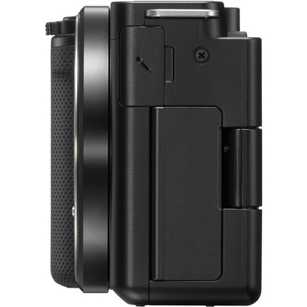 Sony ZV-E10 Cámara Sin Espejo 24.2MP 4K30p 16-50mm Mini Flash Kit