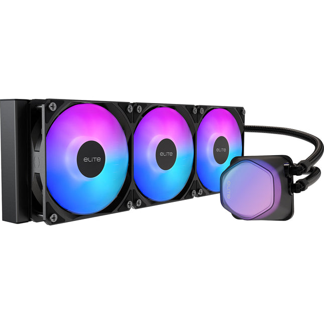 Cooler Master Elite Liquid 360 ARGB Refrigeración Líquida CPU 360mm Radiador 3 Ventiladores 120mm