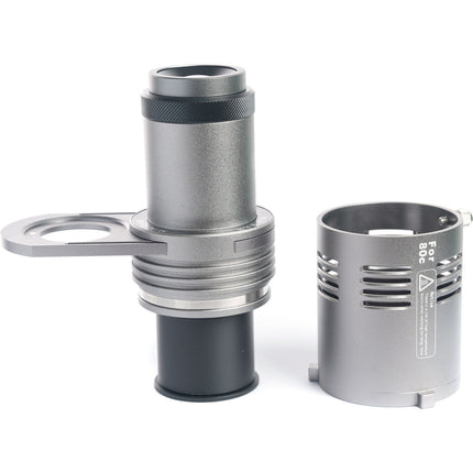 DigitalFoto Solution Mini Snoot Proyector con Montura Aputure Storm 80C 35° y Anillo Ajustable