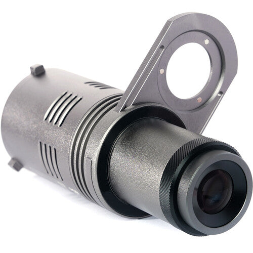 DigitalFoto Solution Mini Snoot Proyector con Montura Aputure Storm 80C 35° y Anillo Ajustable